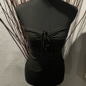 🌺GAZE BLACK STRAPLESS BODYSUIT SIZE SMALL🌺
